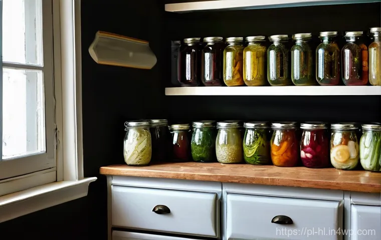 전통 장류 자가 제조와 전통 기술 보전 - **Prompt:** A vibrant, bustling outdoor local Polish farmers' market (lokalny targowisk) on a bright...